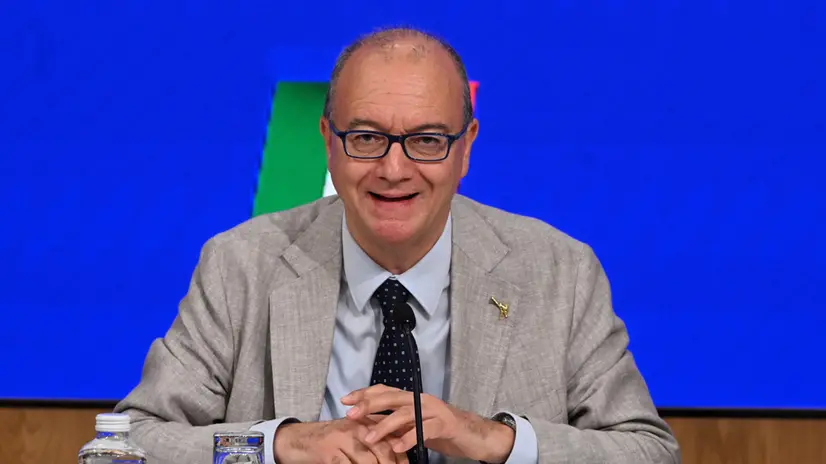 Il ministro dell'istruzione Giuseppe Valditara - Foto Ansa © www.giornaledibrescia.it