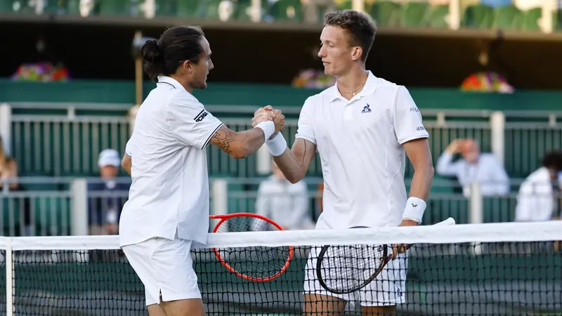 Mattia Bellucci e Jiri Lehecka - Foto Ansa © www.giornaledibrescia.it