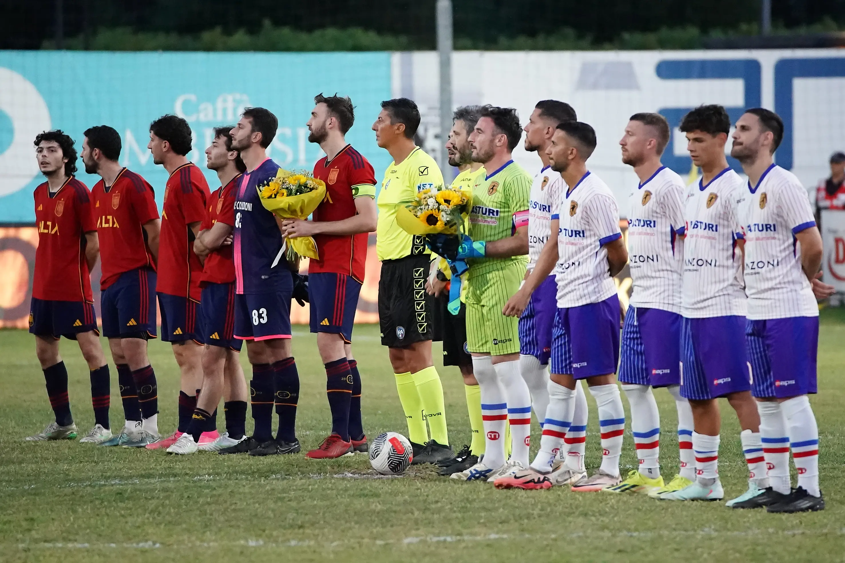 SPORT CALCIO 46¡ GRAN NOTTURNO MACLODIO  FINALE 3/4 TONY KART/PASTURI/COSTRUZIONI FRANZONI - ALTA SERBATOI NELLA FOTO INNO 02-07-2025 perteghella@newreporter
