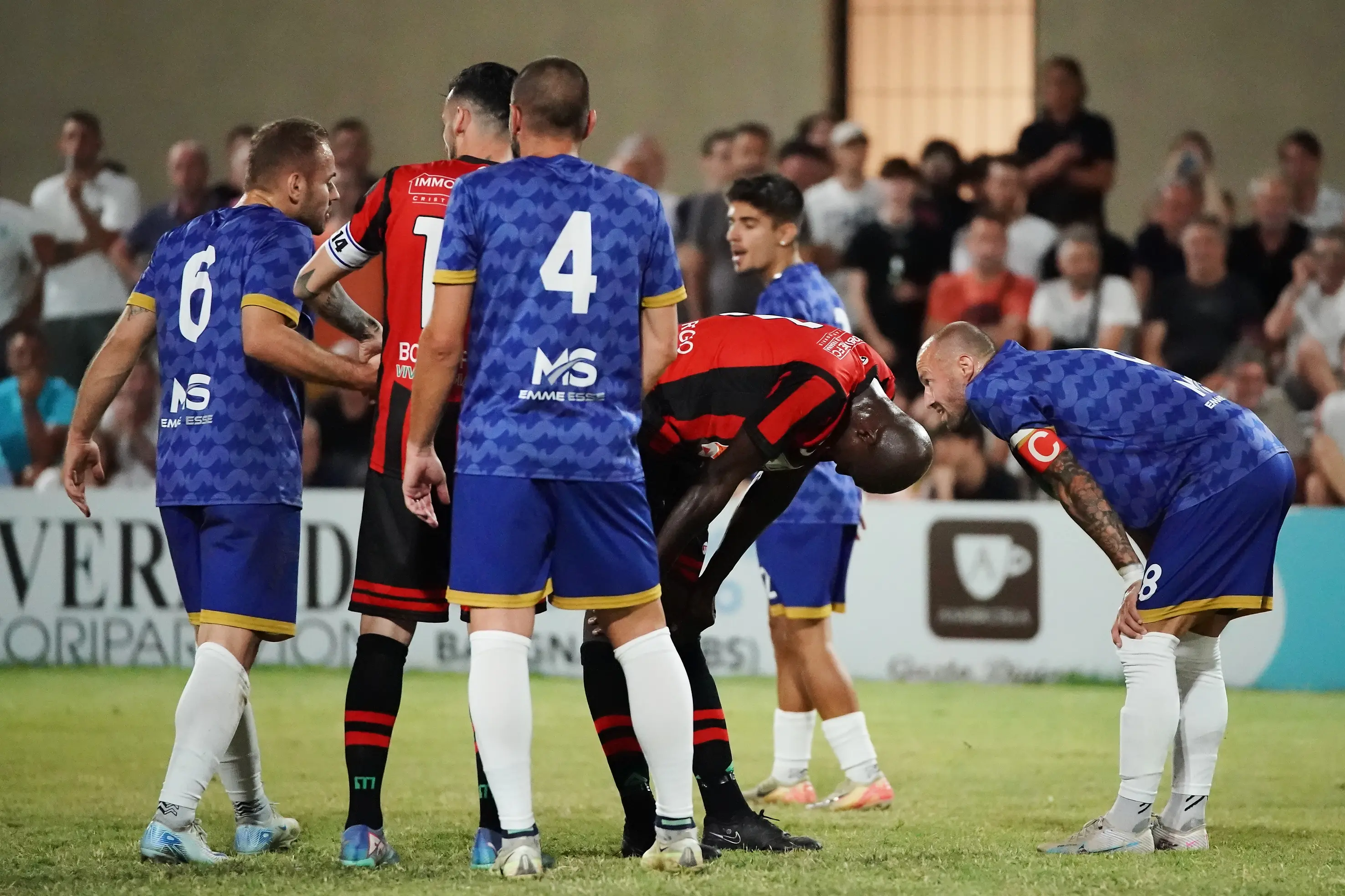 SPORT CALCIO 46¡ GRAN NOTTURNO MACLODIO  FINALE 1/2 IMMOBILIARE ML - TECNOCASA/FC IMMOBILIARE/BOSCO REGIO/CSB VEROLANUOVA NELLA FOTO UN MOMENTO DI GIOCO 02-07-2025 perteghella@newreporter