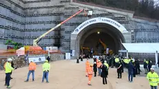 Autostrada della Valtrompia, il cantiere per la realizzazione della galleria a Lumezzane - © www.giornaledibrescia.it