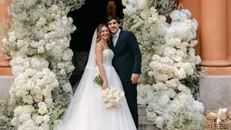 Il matrimonio tra Sandro Tonali e Giulia Pastore - Foto Tali photography/dal profilo Instagram di Giulia Pastore