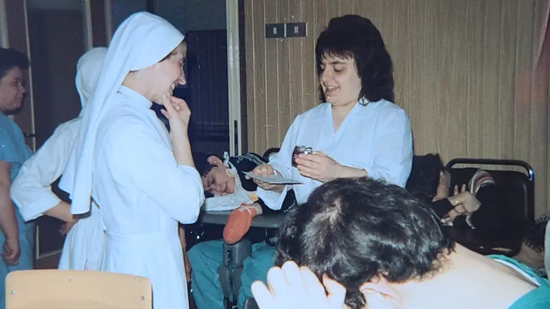 Lucia Tononi al Cottolengo di Torino