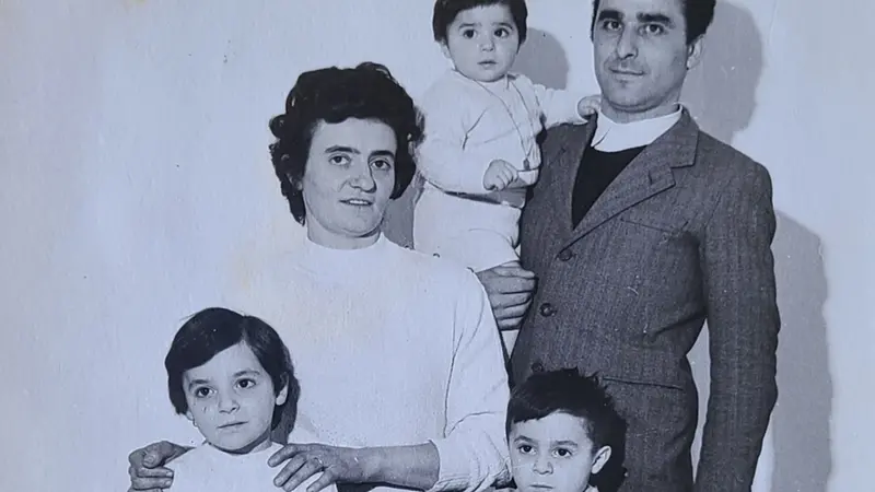 Lucia Tononi e la sua famiglia