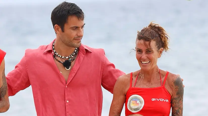 La bresciana di Iseo durante il programma di Mediaset