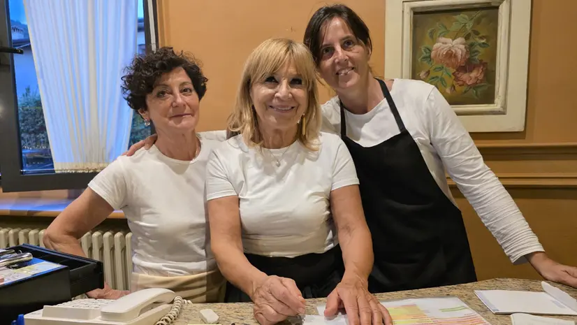 Angiola Mangerini, Maria Luisa Del Bono e Rossella Esposito - © www.giornaledibrescia.it