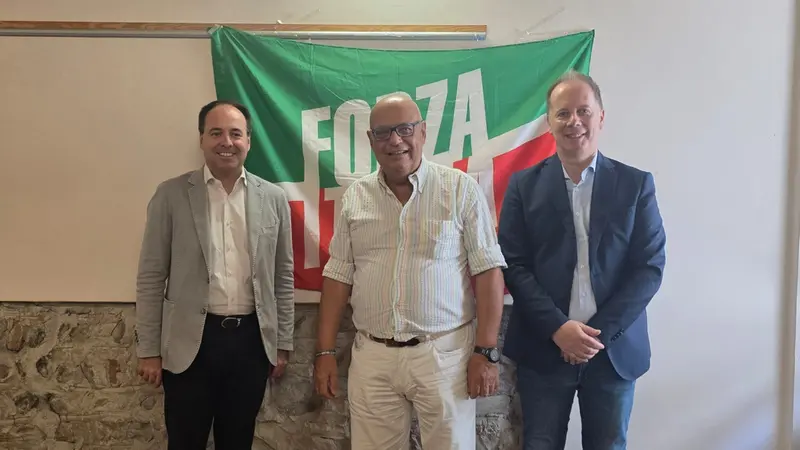 Bonardi, Toffoli e Fontana di Forza Italia - © www.giornaledibrescia.it