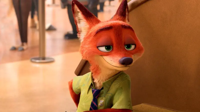 Una scena di Zootropolis