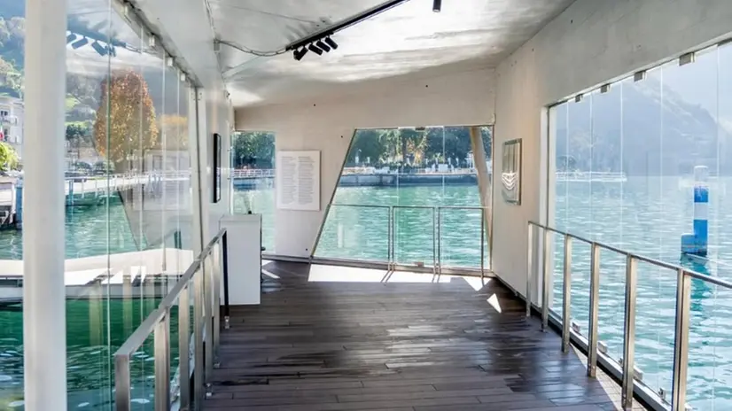 La suggestiva vista dal Mirad'Or di Pisogne - Foto tratta da Instagram