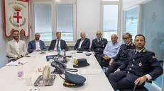Gli assessori comunali e i comandanti delle Polizie locali - © www.giornaledibrescia.it