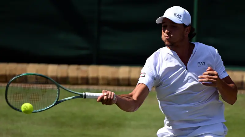 Luciano Darderi - Ansa © www.giornaledibrescia.it