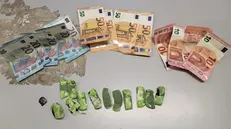 Denaro e droga sequestrati dalle Forze dell'ordine