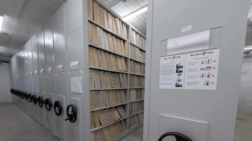 L'archivio ora si trova nell'ex magazzino - © www.giornaledibrescia.it