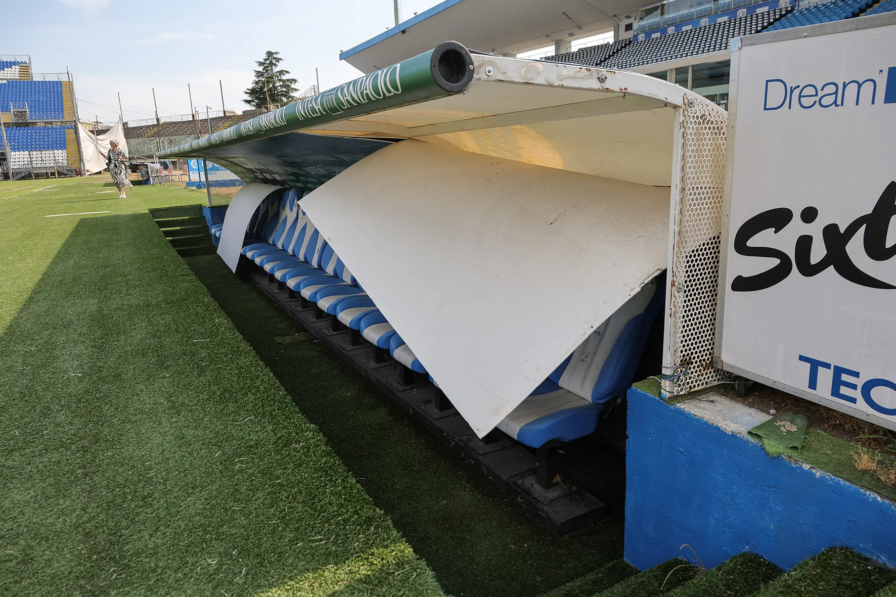 Le condizioni dello stadio Rigamonti a Mompiano
