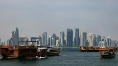 epa11745697 A general view of the Doha skyline ahead of the Formula 1 Qatar Grand Prix in Lusail, Qatar, 28 November 2024. The Formula 1 Qatar Grand Prix will be held on 01 December 2024. EPA/ALI HAIDER