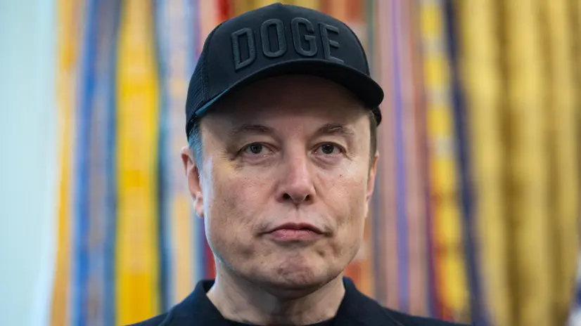 epa12146007 Elon Musk attends a press conference with US President Trump in the Oval Office at the White House in Washington, DC, USA, 30 May 2025. EPA/FRANCIS CHUNG / POOL
