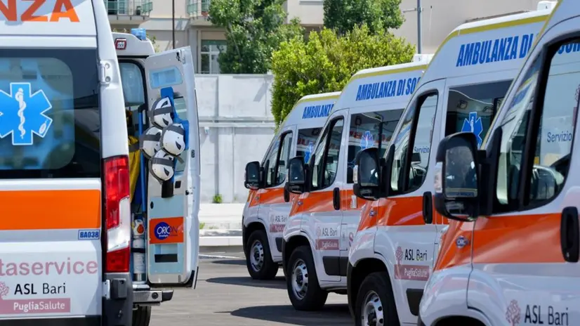 Asl Bari, ambulanza 118, clinica, ospedale
