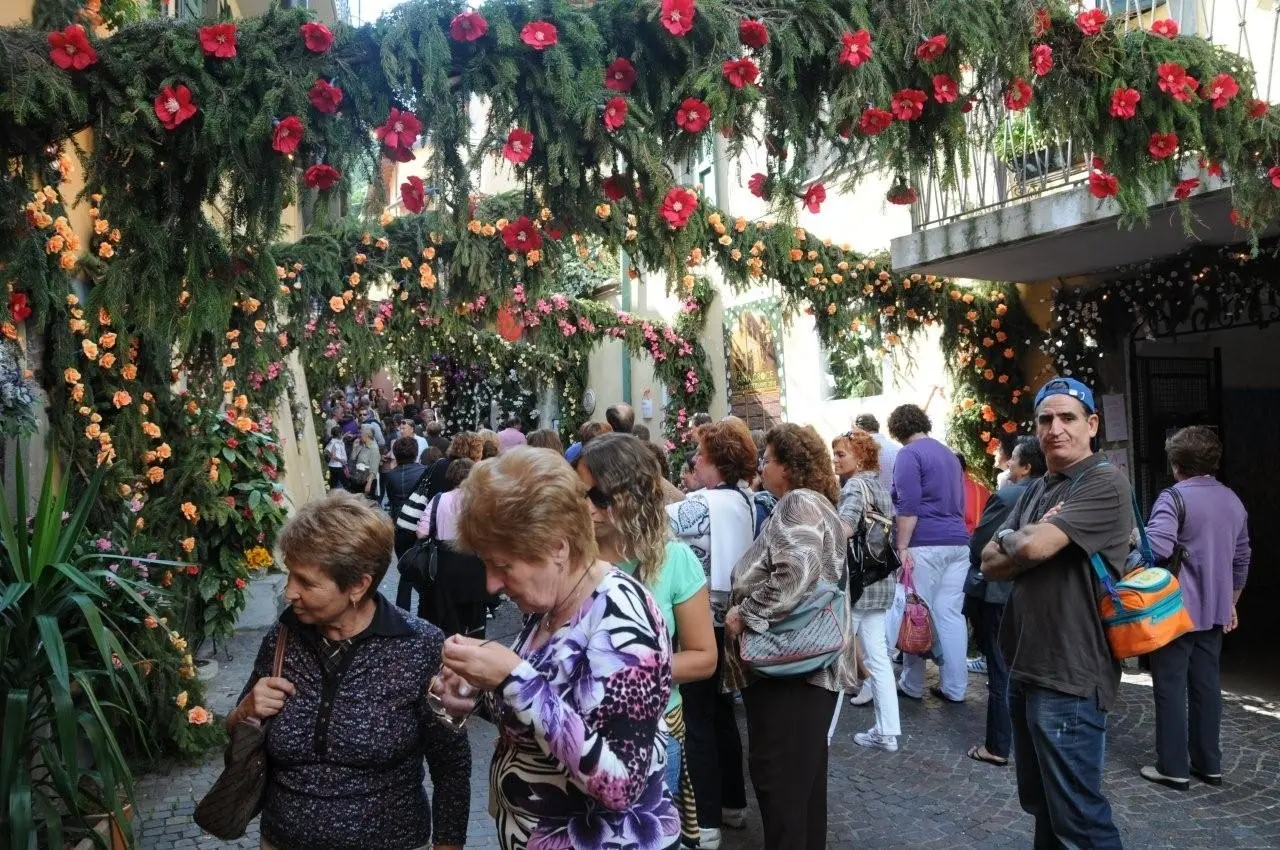 La Festa dei fiori di Montisola nel 2010