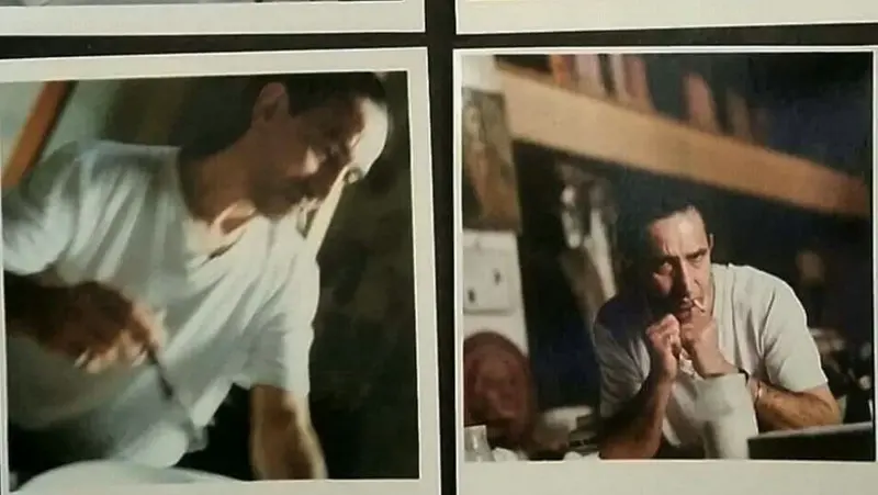Antonio De Martino in alcune foto d'archivio - Foto Facebook, Atelier degli artisti