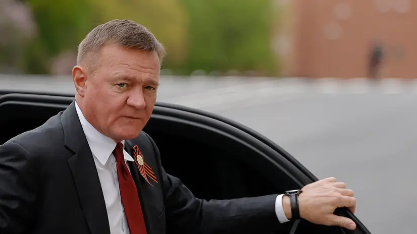 epa12222257 (FILE) - Russian Minister of Transport Roman Starovoit arrives at a meeting of President Putin with Venezuelan President Maduro at the Kremlin in Moscow, Russia, 07 May 2025 (re-issued 07 July 2025). According to a report by Russian national newspaper Izvestiya, Starovoit has shot himself hours after president Putin dismissed him as transport minister on 07 July 2025. EPA/MAXIM SHEMETOV / POOL MANDATORY CREDIT