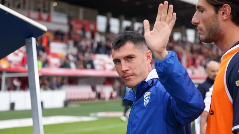 Dimitri Bisoli, ormai ex capitano del Brescia - Foto New Reporter Nicoli © www.giornaledibrescia.it