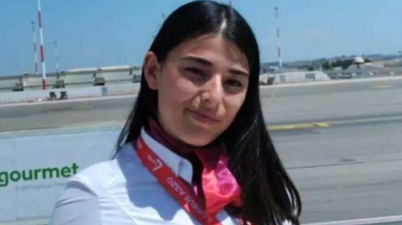 Aurora Maniscalco, l'hostess palermitana di 24 anni, morta dopo essere precipitata a Vienna dal terzo piano di un palazzo nella notte tra sabato e domenica. ANSA