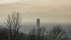 Peggiora la qualità dell'aria a Torino, scattano nuove limitazionoi, 5 dicembre 2024 ANSA/JESSICA PASQUALON