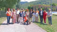 I rappresentanti delle associazioni che parteciperanno alla festa al parco Castelli © www.giornaledibrescia.it