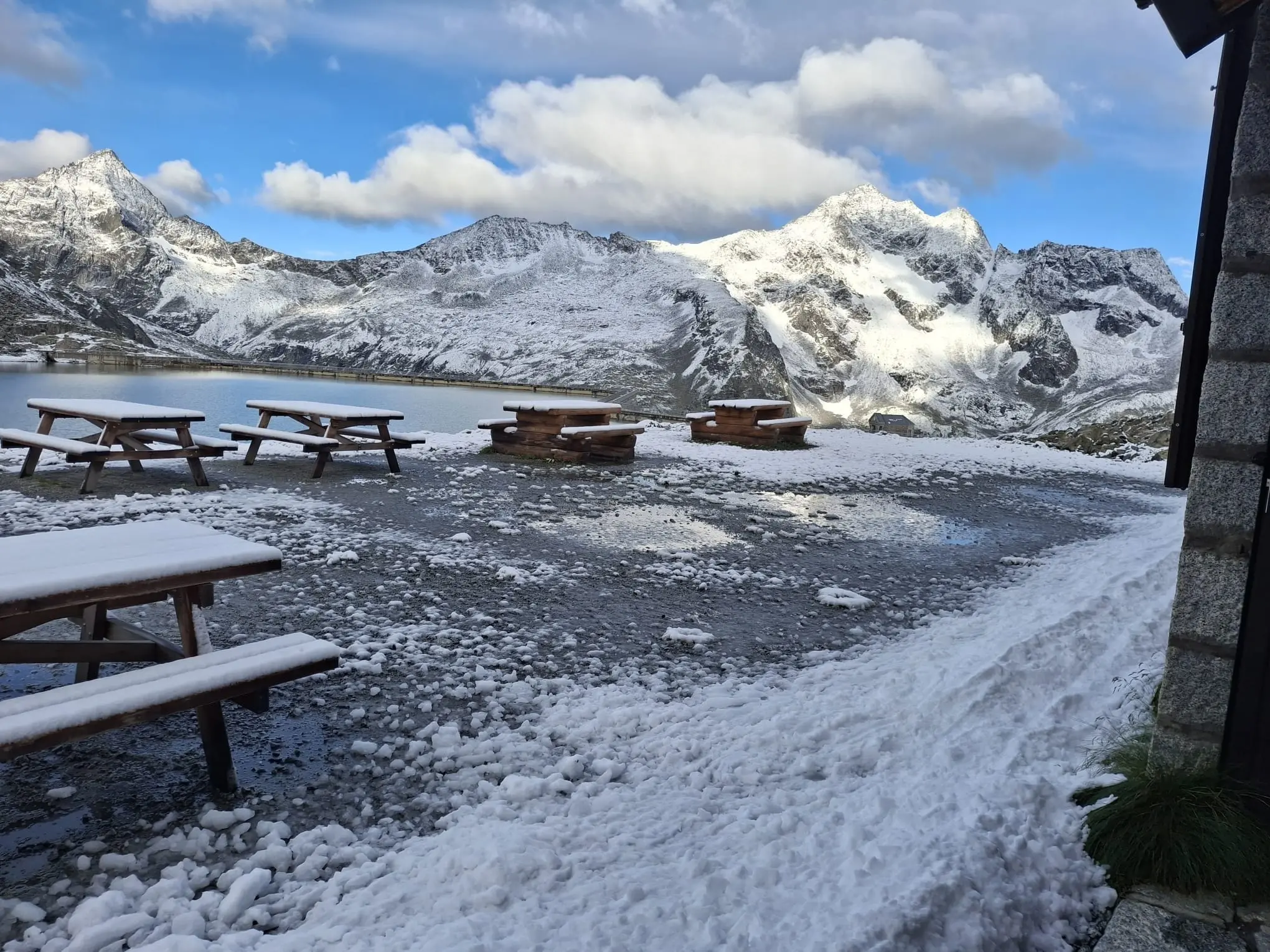 La neve in Valcamonica