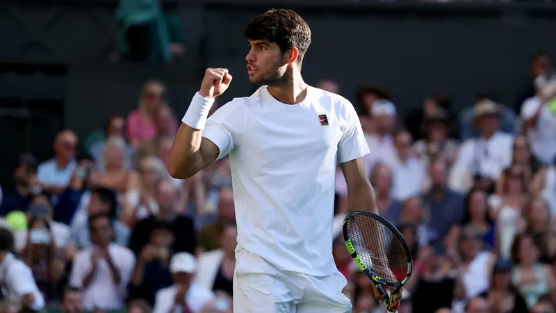 Lo spagnolo Carlos Alcaraz - Foto Epa © www.giornaledibrescia.it