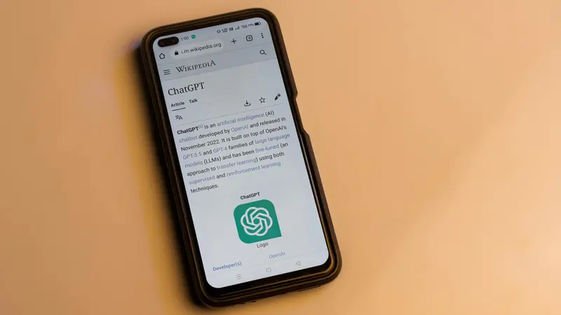 La pagina ChatGPT su Wikipedia