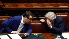 Salvini e Tajani - Foto Ansa © www.giornaledibrescia.it