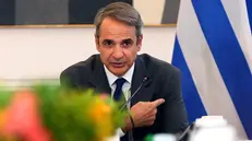 epa12206020 Greek Prime Minister Kyriakos Mitsotakis attends a cabinet meeting following the newly appointment of some members of the government in Athens, Greece, 30 June 2025. Several ministers have resigned over the scandal involving the Greek Payment Authority of the Common Agricultural Policy (OPEKEPE) on 27 June 2025. EPA/ORESTIS PANAGIOTOU