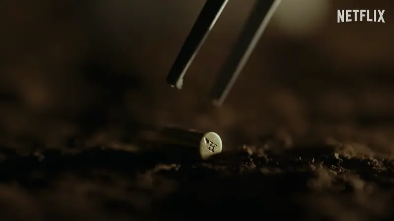 Un frame della serie sul mostro di Firenze, Netflix