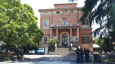 Il municipio di Bibbiano (Reggio Emilia), 23 luglio 2019. ANSA/ TOMMASO ROMANIN