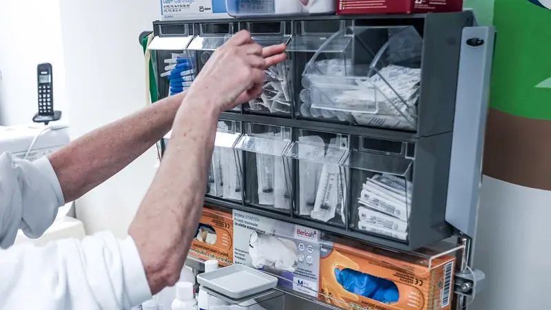 Immagini generiche di Sanità, medici, ospedale. Torino, 30 maggio 2024 ANSA/JESSICA PASQUALON