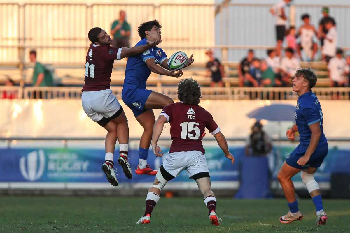 Mondiali Under 20: le immagini di Italia-Georgia