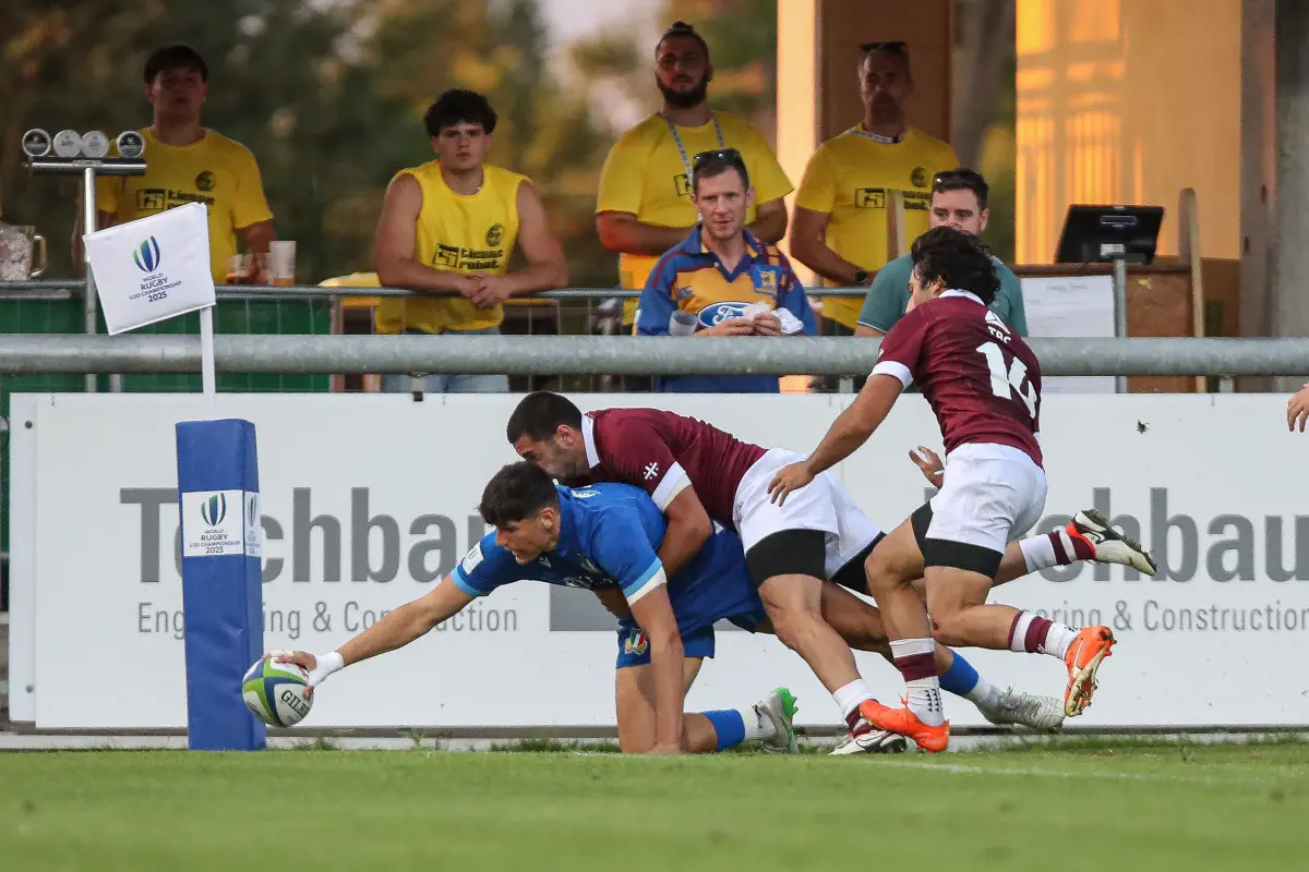Mondiali Under 20: le immagini di Italia-Georgia