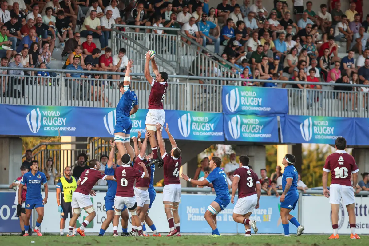 Mondiali Under 20: le immagini di Italia-Georgia