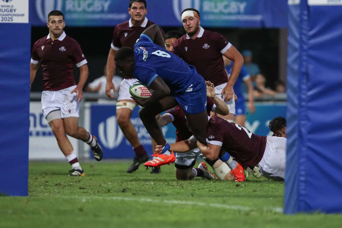 Mondiali Under 20: le immagini di Italia-Georgia