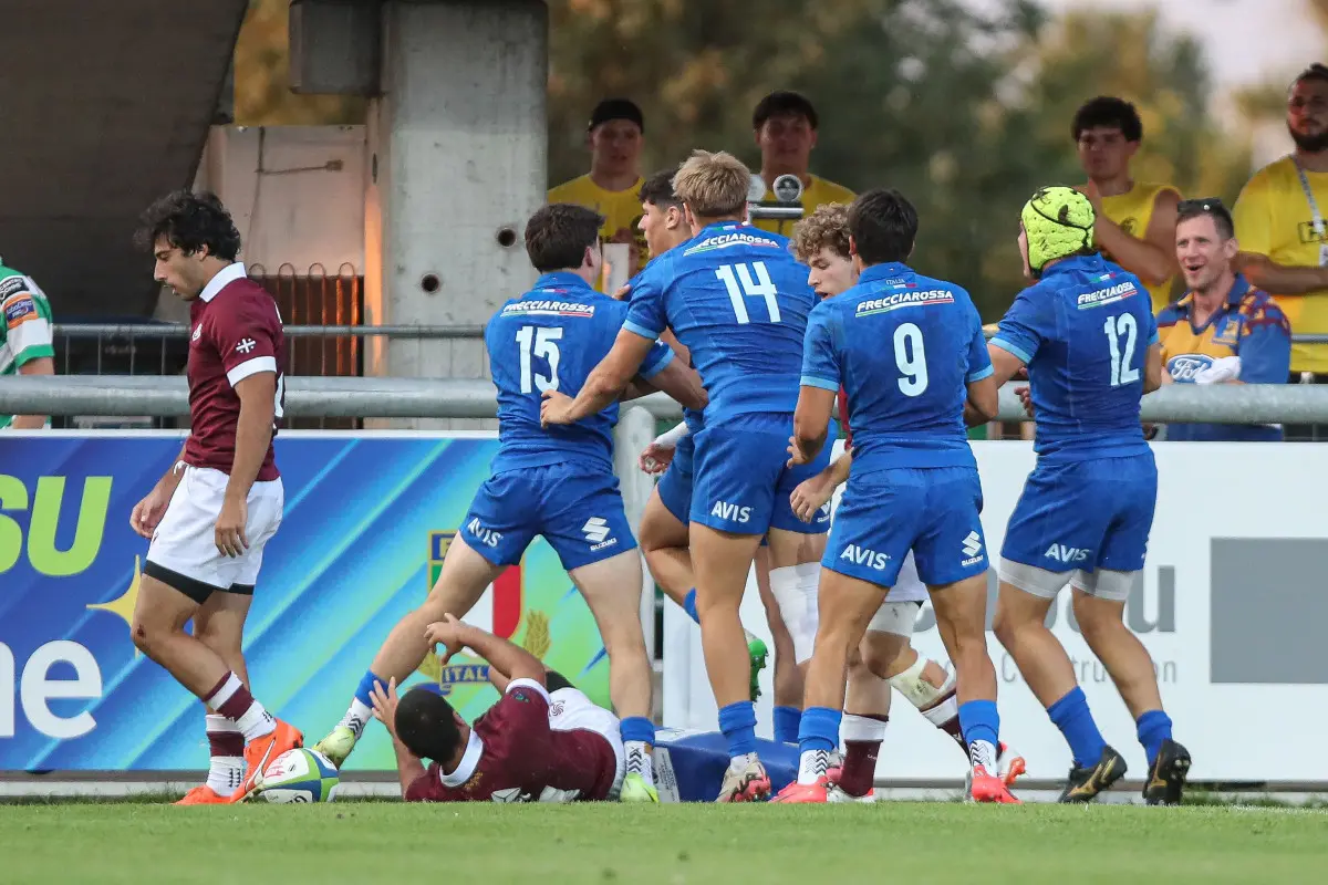 Mondiali Under 20: le immagini di Italia-Georgia