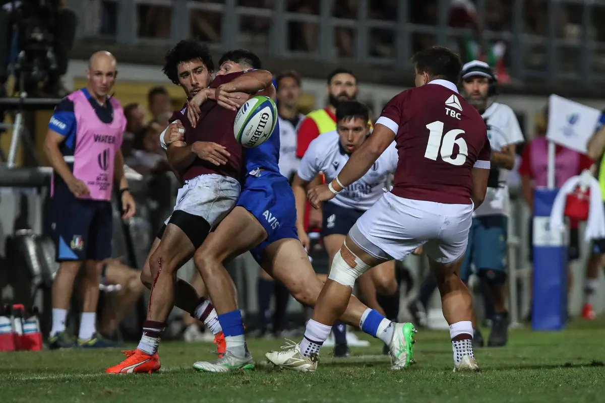 Mondiali Under 20: le immagini di Italia-Georgia