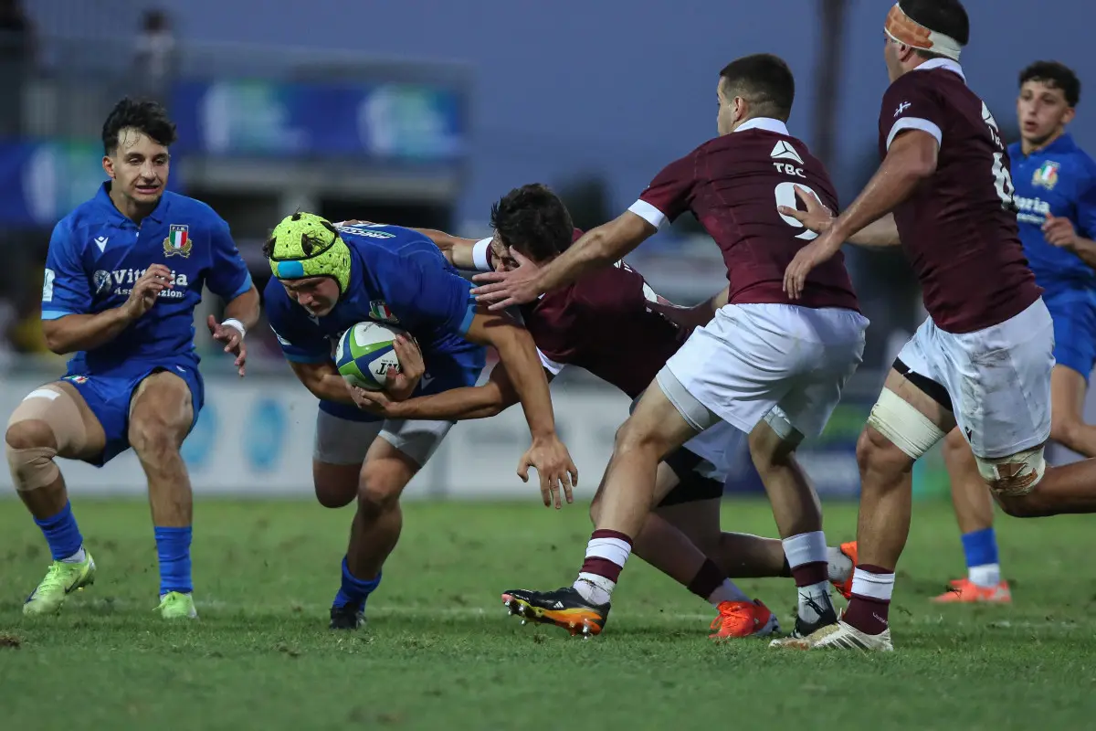 Mondiali Under 20: le immagini di Italia-Georgia