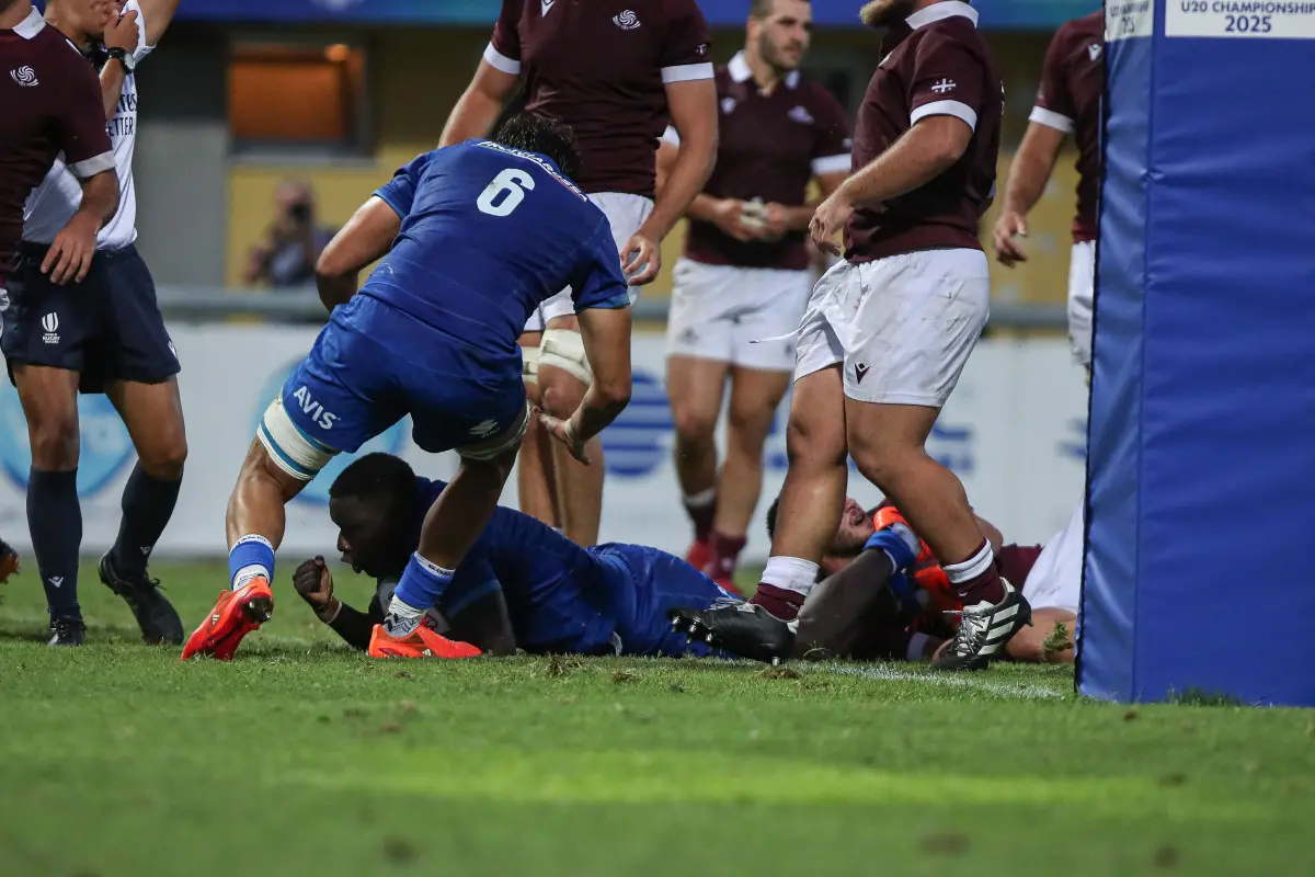 Mondiali Under 20: le immagini di Italia-Georgia