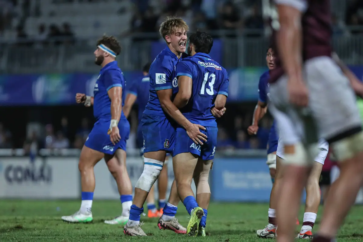 Mondiali Under 20: le immagini di Italia-Georgia