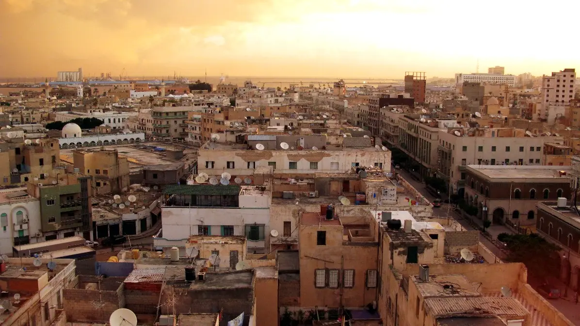 Una veduta di Tripoli, in Libia