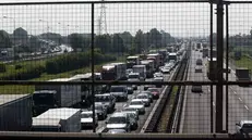 Traffico sull'autostrada A4