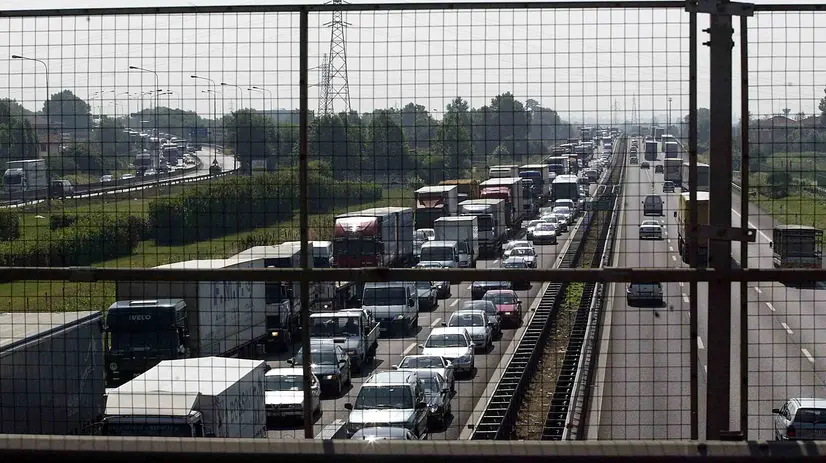 Traffico sull'autostrada A4