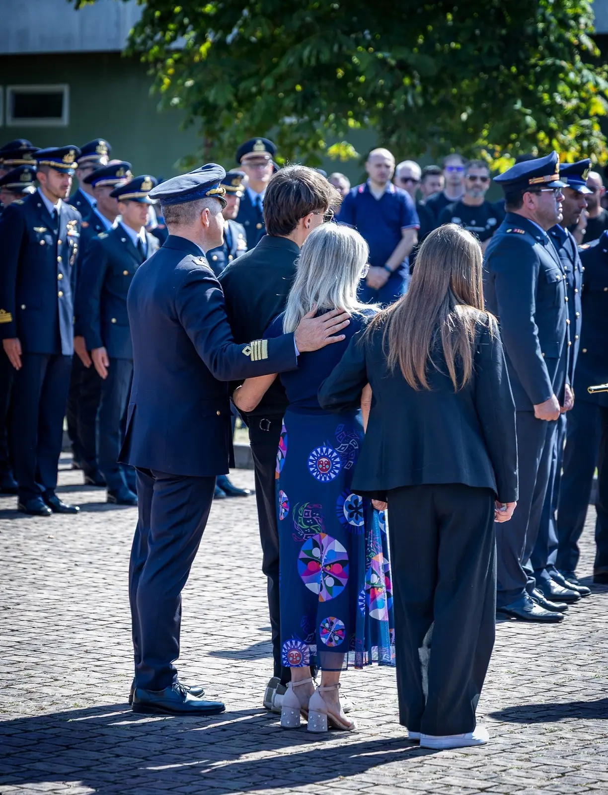 All'aeroporto di Ghedi i funerali di Emiliano di Giacomo