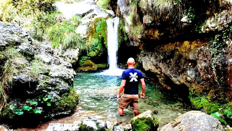 Il Canyon Trek alle cascata della Forra a Inzino